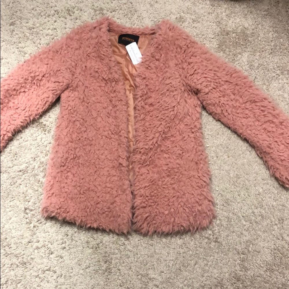 Windsor | Rose Faux Fur Coat | Medium